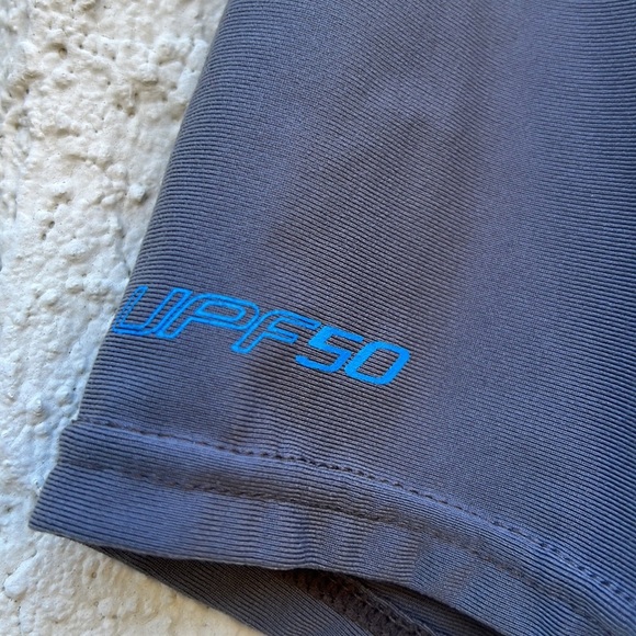 DAKINE Black Short Sleeve Rashguard Shirt UPF 50 Shirt Men's Size L - Picture 3 of 6